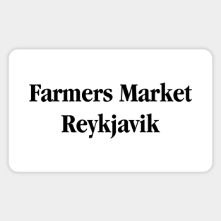 Farmers Market Reykjavik Sticker